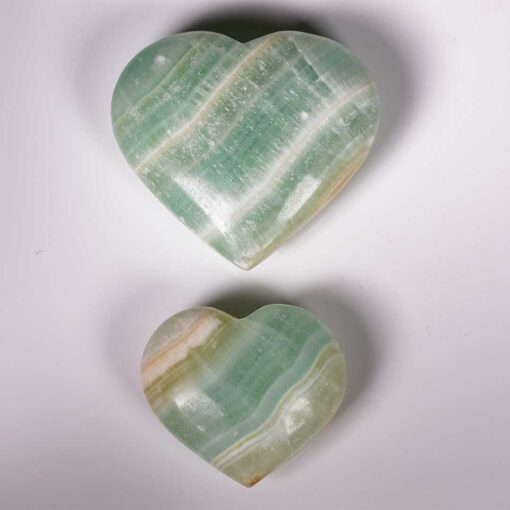 wholesale-banded-green-calcite-hearts-for-sale