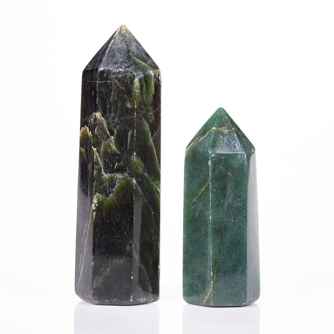 Grams Of Nephrite Jade Point Majestic Crystal Wholesale