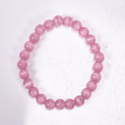 wholesale-pink-selenite-spherical-bracelets-for-sale