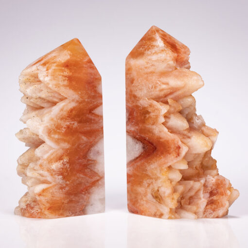 wholesale-small-pork-calcite-towers-points-for-sale