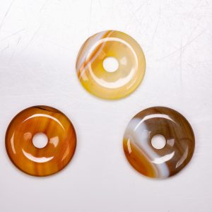 Agate Donut 30mm