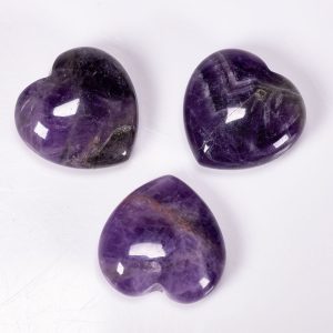 Amethyst Heart 30mm