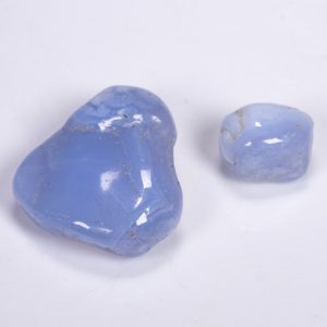 Grams of Blue Lace Agate - Tumbled