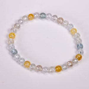 Fluorite Mix Bracelet 8.0 mm Bead- China