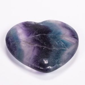 Rainbow Fluorite - Heart